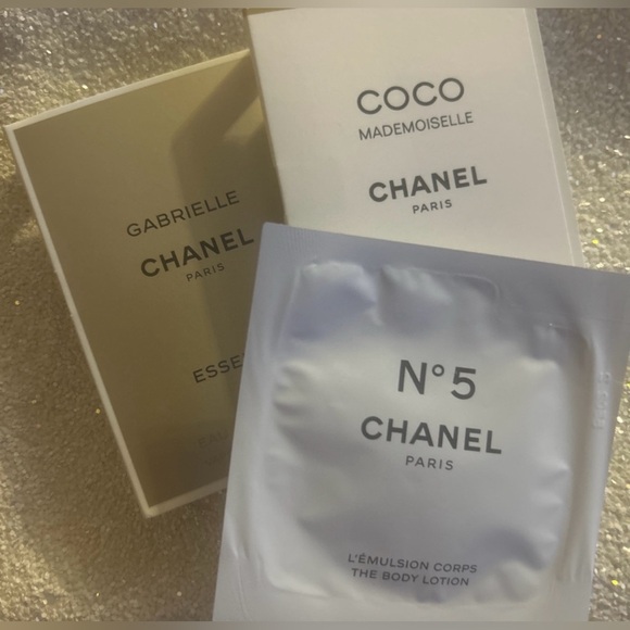 Chanel Gabrielle Essence and Coco Mademoiselle , N°5 body lotion Set - Picture 1 of 4